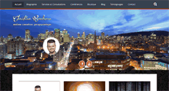 Desktop Screenshot of christianboudreau.com